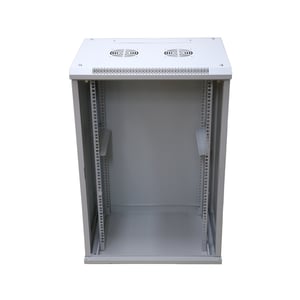 Extralink Szafa rack 18U 600x600 Szara montowana na ścianie
