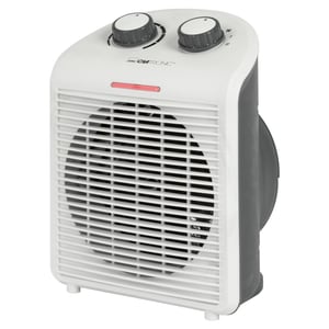 Clatronic HL3761WH Inomhusvärmare, vit, 2000 W, elektrisk fläktvärmare