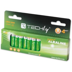 Techly LR03 AAA 1,5 V engångsbatteri, alkaliskt