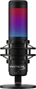 HyperX QuadCast S – USB-Mikrofon (schwarz-grau) – RGB-Beleuchtung