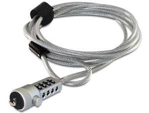 Navilock 20643 Cable Lock, Silver, 1.8 m