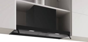 Bosch DBB85CC60 köksfläkt, inbyggd, svart, 582 m³/h