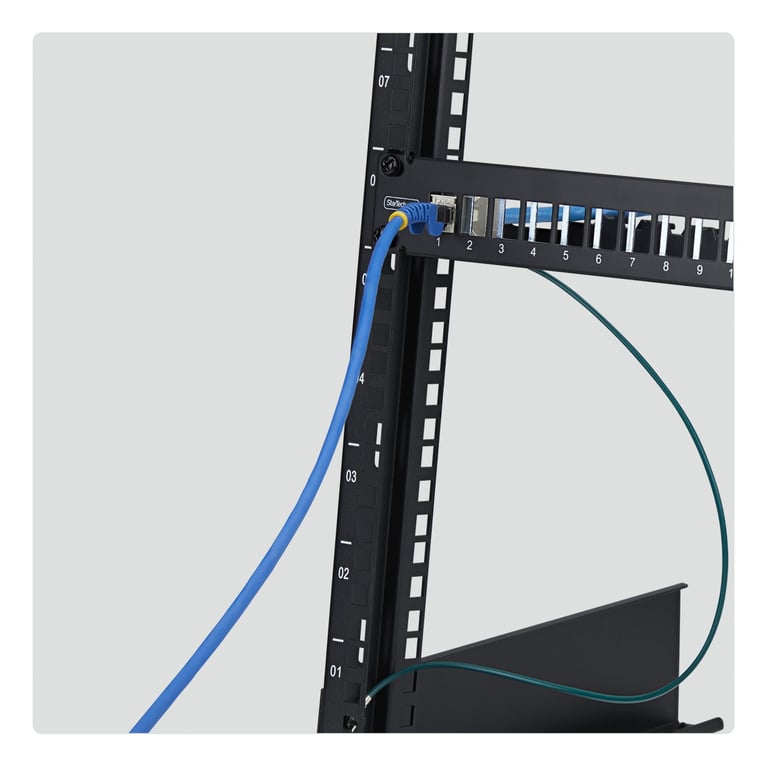 StarTech C6PANELSTP241U panel krosowniczy 1U