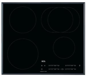 AEG IKB64410FB Svart Inbyggd 59 cm Induktionshäll med 4 kokzoner