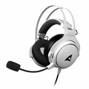 Sharkoon Skiller SGH50 Wired Gaming Headset with Headband, Black, White