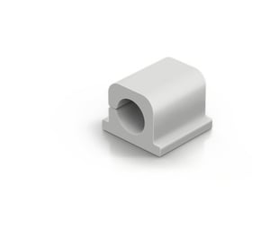 Durable Cavoline Clip Pro 1 Desk Cable Holder, Gray