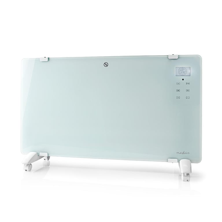 Nedis WIFIHTPL20FWT grzejnik Wewnętrzna Biały 2000 W Elektryczny grzejnik konwektorowy