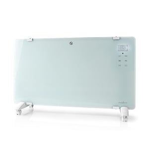 Nedis WIFIHTPL20FWT grzejnik Wewnętrzna Biały 2000 W Elektryczny grzejnik konwektorowy