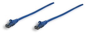 Intellinet RJ-45, 0,3 m, Cat6, UTP-Netzwerkkabel, blau, 0,3 m
