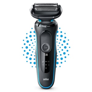 Braun Series 5 51-M1000s Rakapparat med rakblad Svart, Blå