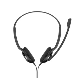Sennheiser PC 8 USB-headset, trådbundet, huvudband, kontor/callcenter, svart