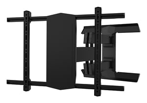 B-Tech Twin Cantilever 190.5 cm (75") Wall-Mounted Black