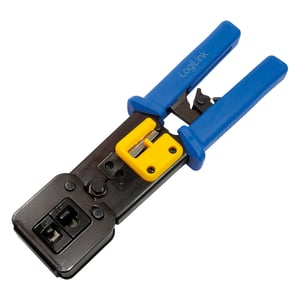 LogiLink WZ0037 Cable Crimping Tool Pocket Knife Black, Blue