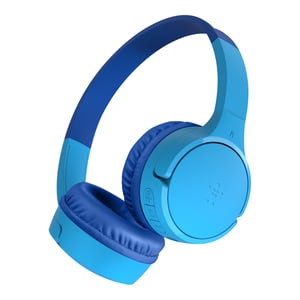 Belkin SoundForm Mini – Kabelloses Headset mit Kopfbügel – Anrufe/Musik – USB Typ C – Blau
