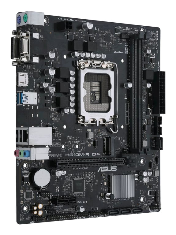 фото Материнская плата Asus Prime H610M-R D4 1