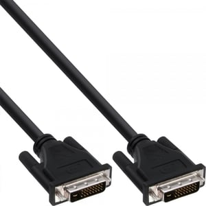 InLine 4043718099382 kabel DVI 2 m DVI-D Czarny