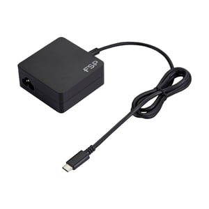 FSP NB C Power Adapter/Inverter, Indoor, 65 W, Black