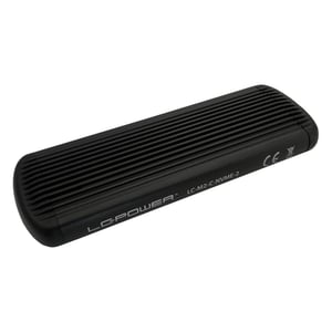 LC-Power LC-M2-C-NVME-2 obudowa do dysków twardych Obudowa SSD Czarny M.2