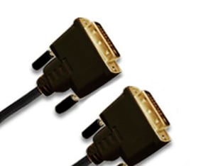 Jou Jye Computer DVI-D, plug 24+1p / plug 24+1p - 7.5M kabel DVI 7,5 m Czarny