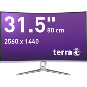 TERRA LCD/LED 3280W Computermonitor 80 cm (31,5") 2560 x 1440 px Quad HD Silber, Weiß