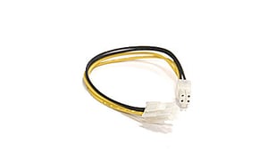 Supermicro 12-V-Stromanschluss-Verlängerungskabel, 4-polig auf 4-polig, 20 cm, bleifrei, schwarz, 0,2 m
