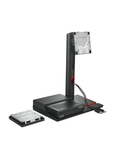 Lenovo 4XF1K03170 Monitor Mount / Stand for 68.6 cm (27") Monitors, Desk, Black