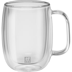 ZWILLING 39500-112-0 Coffee Glass, Clear, 2-pack, 335 ml