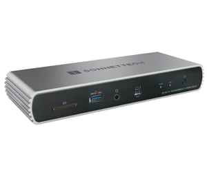 Sonnet Echo 11 Thunderbolt 4 HDMI Dock Dokujący Czarny, Srebrny