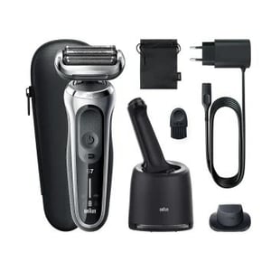 Braun Series 7 71-S7200cc Rakapparat med rakblad Trimmer Svart, Silver