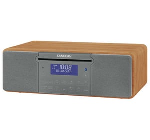 Sangean DDR-47BT Digital 14 W DAB+, FM Walnut MP3 Player