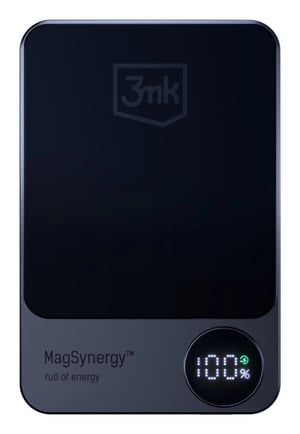 3MK MagSynergy Lithium-Polymer (LiPo) 5000 mAh Wireless Charging Black