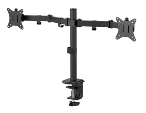 eSTUFF GLB227002 Monitor Mount / Stand, 81.3 cm (32"), Desk, Black