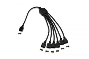 EK EK-D-RGB 6-Fach D-RGB Splitterkabel Kabel rozgałęźnika RGB