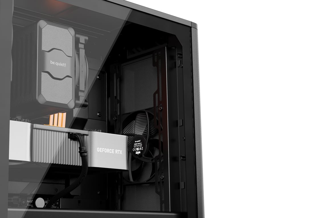 be quiet! PURE BASE 501 Airflow Window Black Midi Tower Czarny