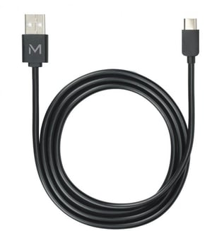 Mobilis 001278 kabel USB 1 m USB A USB C Czarny