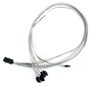 Microsemi ADAPTEC I-HDMSAS-4SATA-SB.8M 0,8 m 6 Gbit/s Grau