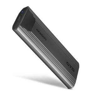 Axagon EEM2-GTS2 Festplattengehäuse SSD-Gehäuse Schwarz M.2