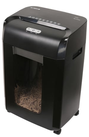 Olympia CC 624.4 Shredder, Cross-Cut, 65 dB, 22 cm, Black