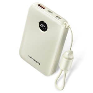 Vention FKAN0-C bank mocy 10000 mAh Beżowy
