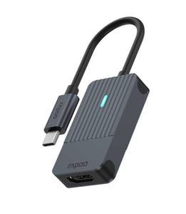 Rapoo UCA-1004 0,15 m USB Type-C till HDMI Svart