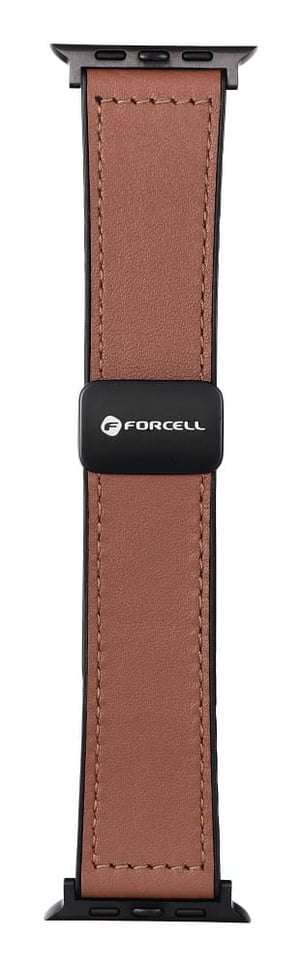 Forcell F-Design FA21 Pasek Brązowy Sztuczna skóra