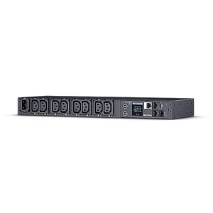 CyberPower PDU81004 Stromverteilereinheit (PDU) mit 8 Netzwerkanschlüssen, 1U, schwarz