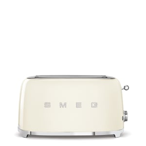 Smeg TSF02CREU 6-slice toaster, 1500 W, Cream