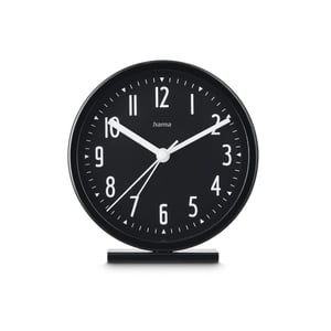 Hama Skye Mechanical Alarm Clock, Black