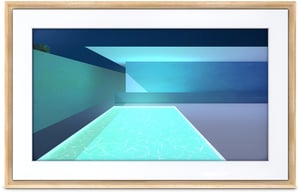 NETGEAR MC327LW Digital Photo Frame, Wood Finish, 68.6 cm (27"), Wi-Fi