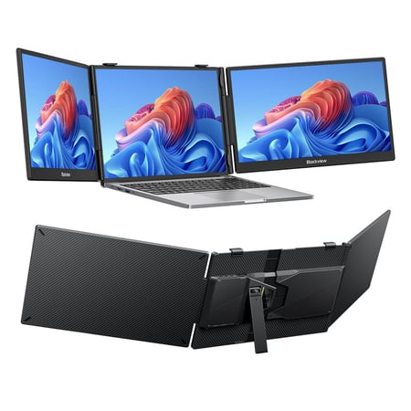 Blackview DCM5 monitor komputerowy 35,6 cm (14") 1920 x 1080 px Full HD LCD Czarny