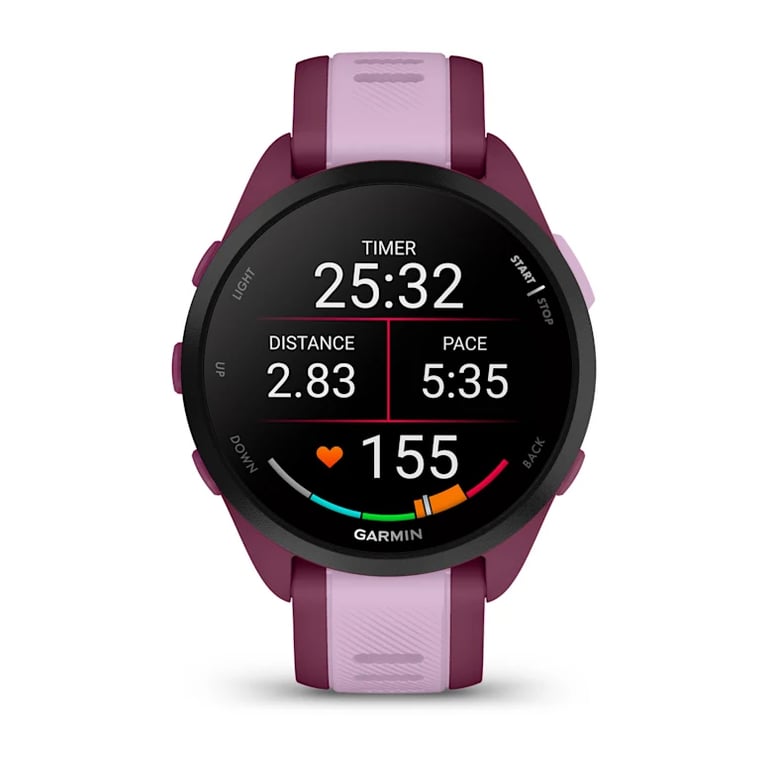 фото Смарт-годинник Garmin Forerunner 165 Music Berry/Lilac (010-02863-33/B3)