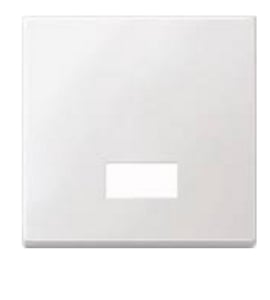 Merten 433819 Light Switch, Thermoplastic, White