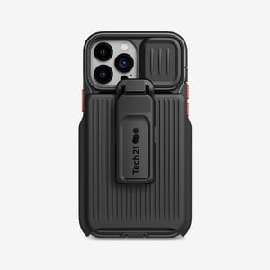 Tech21 Evo Max w/Holster Cell Phone Case 17 cm (6.7") Black