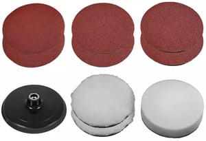 Einhell 2093245 Rotary Sander / Consumables: Universal Accessory Set